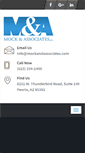 Mobile Screenshot of mockandassociates.com