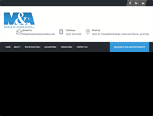 Tablet Screenshot of mockandassociates.com